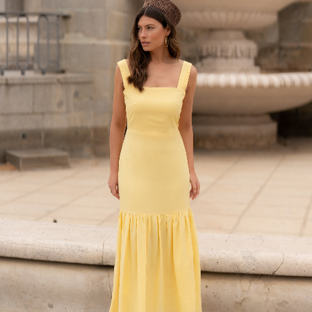Vestido Limoncello — Midi de Verano