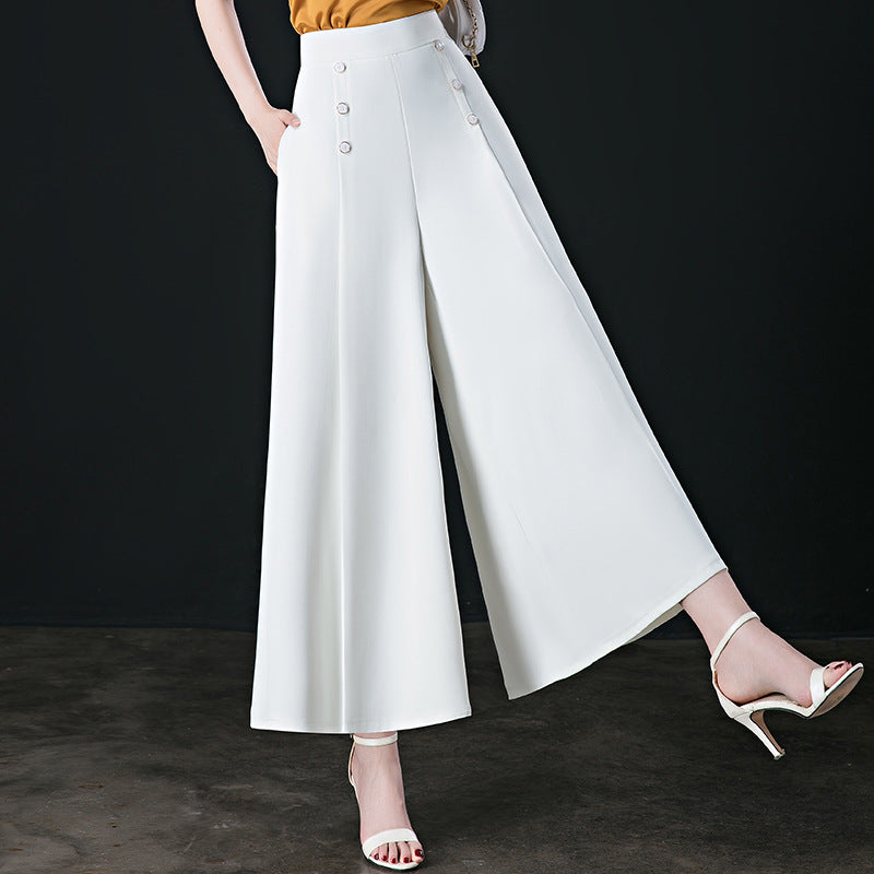 Elara — Pantalón Ancho Plisado, foto 3 — Lumavesta