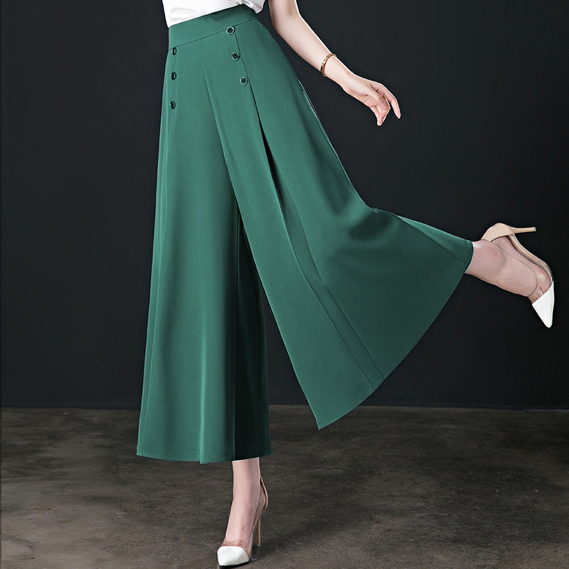 Elara — Pantalón Ancho Plisado, foto 4 — Lumavesta